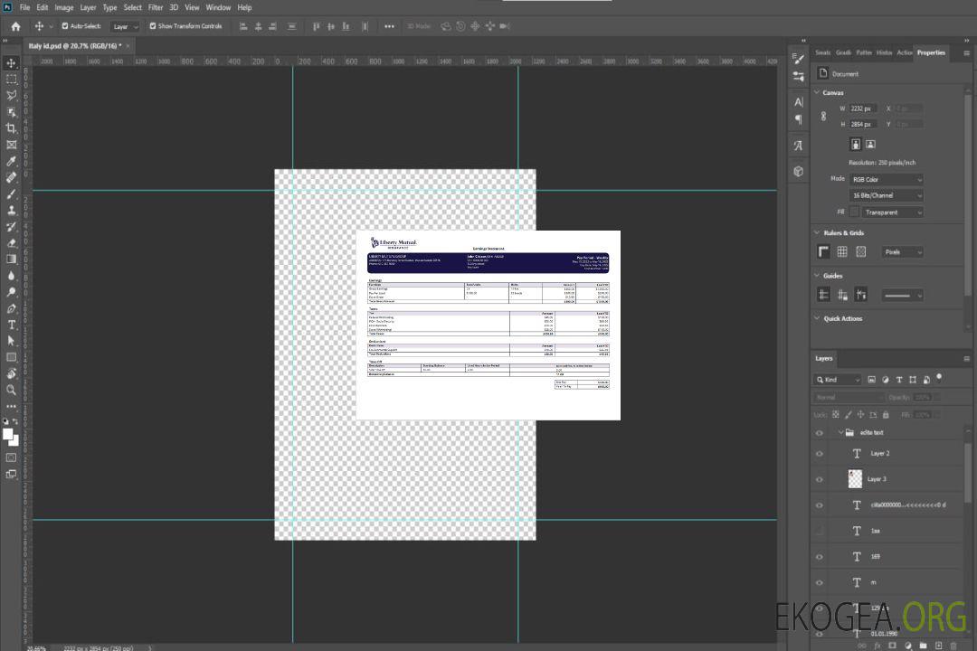 Modèle de relevé de revenus d'une compagnie d'assurance américaine au format Word et PDF, version 2 template Modèle de relevé de revenus d'une compagnie d'assurance américaine au format Word et PDF, version 2 template